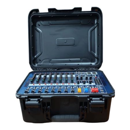 Portativ Audio Mikser Cobra UFX 8 /amplifier Sistemi – Sərt Qoruyucu Çamadan – Bakı – ucuztap.az