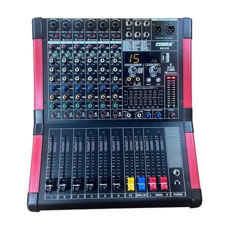 Cobra MUX6 Professional Powered Mixer – Bakı – ucuztap.az