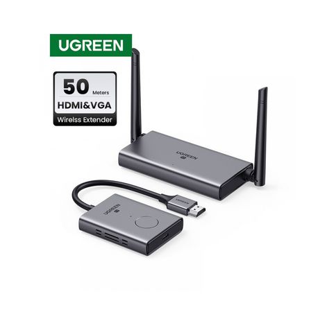 Ugreen CM506 HDMI VGA naqilsiz transmitter-receiver dəsti – Bakı – ucuztap.az