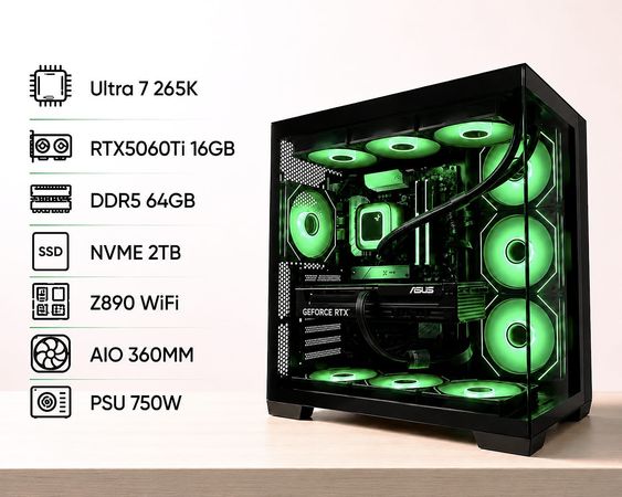 Gaming PC, 64 GB – Masaüstü kompüterlər – Bakı – ucuztap.az