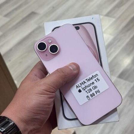 Apple iPhone 15 Pink 128GB/6GB – Bakı – ucuztap.az