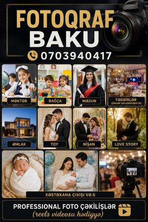 Foto çəkiliş – Bakı – ucuztap.az