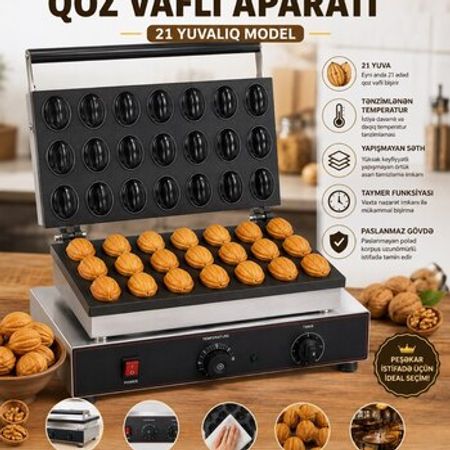 Qoz bişirən vafli – Biznes üçün avadanlıq – ucuztap.az