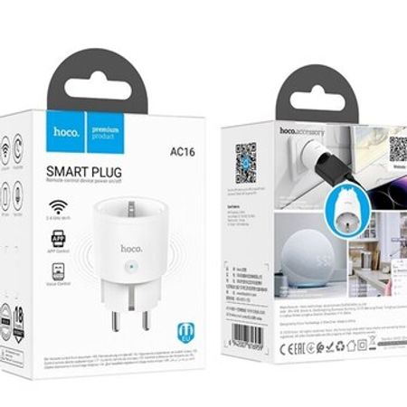 Wifi smart elektrik yuvası Hoco – Təhlükəsizlik avadanlığı – ucuztap.az