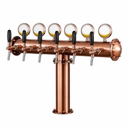 Pivə üçün T6 bronzo 6 çıxışlı Kobra pivə kranı / Beer Tower – Biznes üçün avadanlıq – ucuztap.az