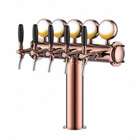 Pivə üçün T5 bronzo 5 çıxışlı Kobra pivə kranı / Beer Tower – Biznes üçün avadanlıq – ucuztap.az