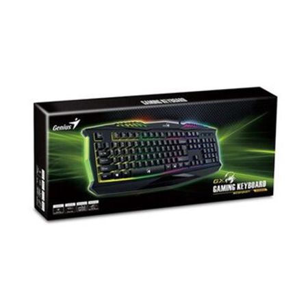 Genius Scorpion K220 RGB Membrane USB Gaming Keyboard oyun klaviaturası – Kompüter aksesuarları – ucuztap.az