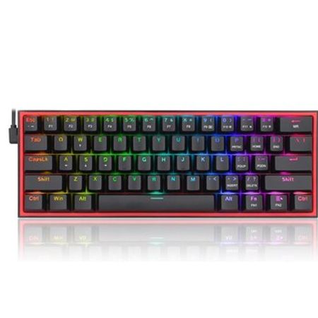 Klaviatura Redragon Fizz K617-RGB BK Red Switch – Kompüter aksesuarları – ucuztap.az