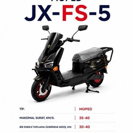 Elektrikli skuter JX-FS-5, 2025 il – Motosikletlər və mopedlər – ucuztap.az