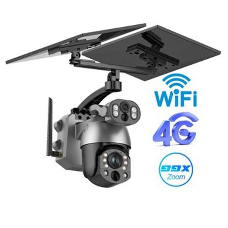 4G Sim kartlı Solar 360°FHD Kamera 12MP/4K+64GB – Bakı – ucuztap.az