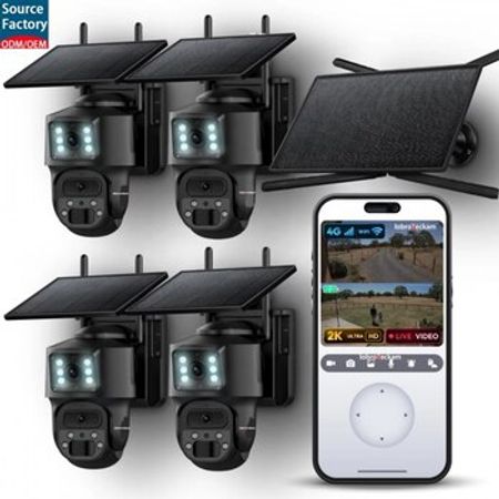 4G Sim kartlı Solar 360°FHD Kamera 12MP/4K+64GB – Bakı – ucuztap.az