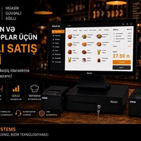 Restoran, kafe və fast-food satış proqramları – Bakı – ucuztap.az