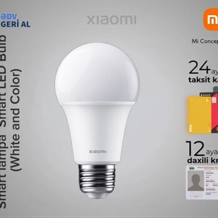 Xiaomi Smart LED Bulb (White and Color) – Bakı – ucuztap.az