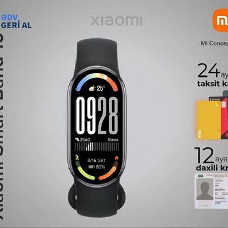 Xiaomi Mi Band 10 Midnight Black – Bakı – ucuztap.az