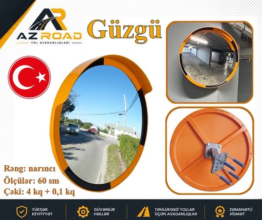 Türkiyə İstehsalı Qabarıq güzgü 60sm – Bakı – ucuztap.az