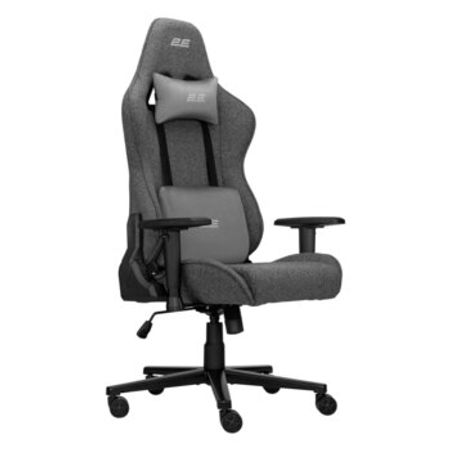 2E Gaming Chair BUSHIDO Lite, fabric, 2D-Armrests, dark grey – Bakı – ucuztap.az