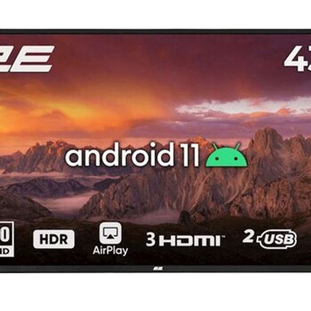 TV Set 43 2E LED FHD 60Hz Smart Android Black – Bakı – ucuztap.az