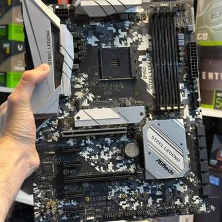 Ana plata ASRock B450 Steel Legend – Masaüstü kompüterlər – ucuztap.az