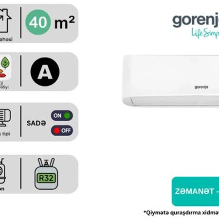 Kondisoner Gorenje AS-12HW4RLRCH01A – Digər – ucuztap.az