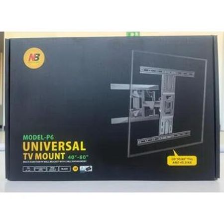 TV Mount NB Ergonomic P6, 40-80, 45 kg, Vesa 200x200-600x400mm – Televizor və proektorlar – ucuztap.az