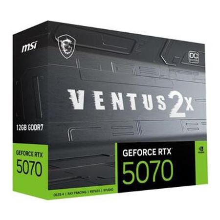 VGA MSI GeForce RTX 5070 12G VENTUS 2X OC 12GB GDDR7, 192bit – Bakı – ucuztap.az