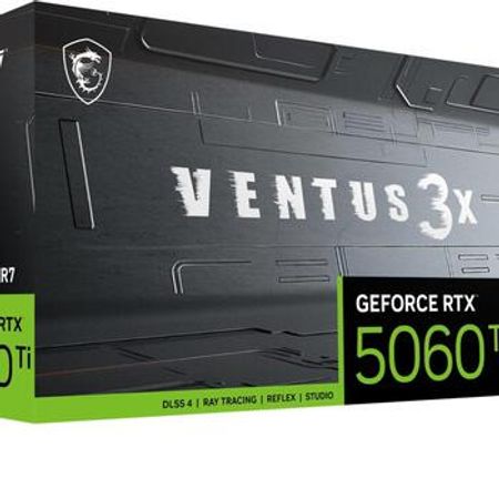 VGA MSI GeForce RTX 5060 Ti VENTUS 16GB 3X OC BLACK PLUS, 16GB GDDR6 video kart – Bakı – ucuztap.az