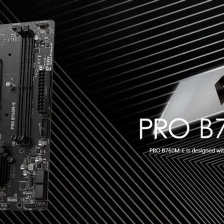 MSI B760M-E DDR5 LGA1700, Intel 14th/13th/12th Gen, 2x DDR5 5200+1x M.2 (PCIe 4.0), No RAID, 1x PC – Bakı – ucuztap.az