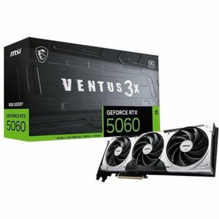 VGA MSI GeForce RTX 5060 8G VENTUS 3X OC 8GB GDDR7, 128-bit video kart – Bakı – ucuztap.az