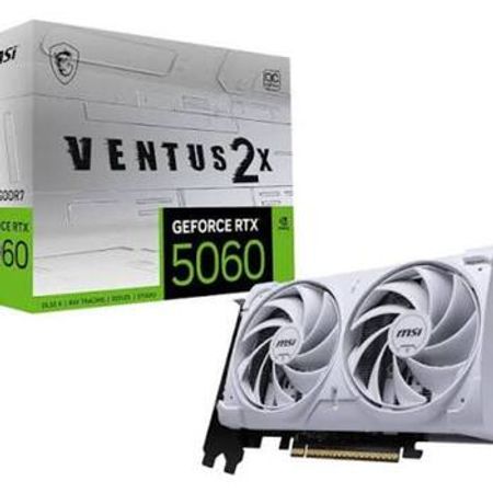 Video kart VGA MSI GeForce RTX 5060 8G VENTUS 2X OC 8GB GDDR7, 128-bit, ---N- – Bakı – ucuztap.az