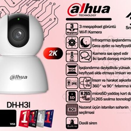 Müşahidə kamerası Dahua 3mp H3I – Bakı – ucuztap.az