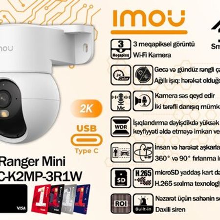 IMOU Wi-Fi kamerası Ranger Mini – Bakı – ucuztap.az