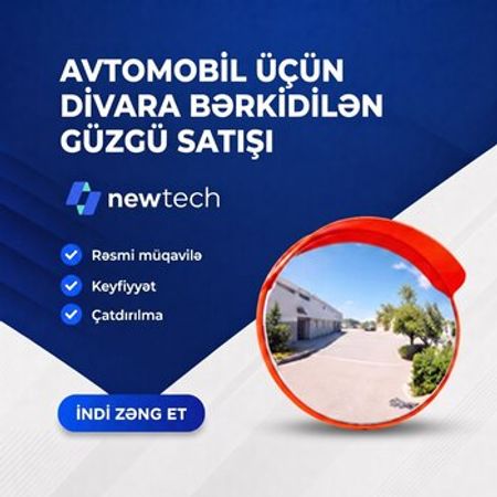 Avtomobil üçün divara bərkidilən güzgü – Bakı – ucuztap.az