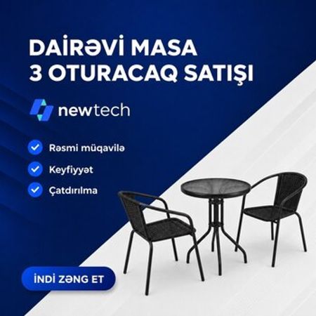 Masa və oturacaqlar – Bakı – ucuztap.az