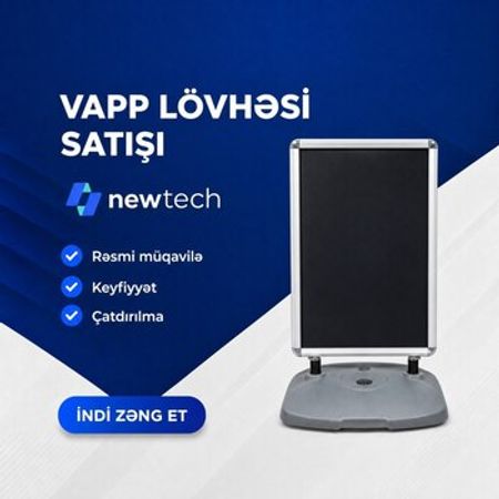 VAPP lövhəsi (VAPP Board) – Bakı – ucuztap.az
