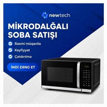 Mikrodalğalı Soba 23L | 900 Vt – Bakı – ucuztap.az