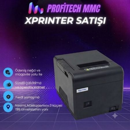Terman qəbz printerləri Xprinter – Bakı – ucuztap.az