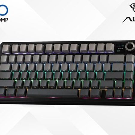 AULA F75MAX Gradient Grey Mechanical Keyboard – Bakı – ucuztap.az
