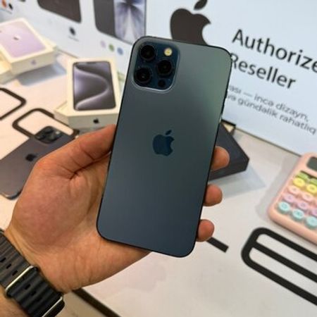 Apple iPhone 12 Pro Max Pacific Blue 128GB/6GB – Bakı – ucuztap.az