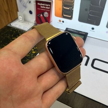 Apple Watch Series 5 Aluminum Cellular Gold 44mm – Bakı – ucuztap.az