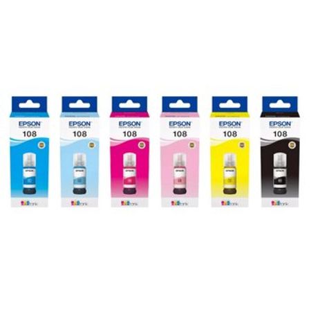 Mürəkkəb konteyneri Epson 108 EcoTank – Ofis avadanlığı və istehlak – ucuztap.az