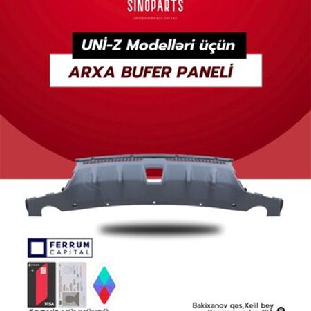 Changan Uni-Z arxa bufer altı – Bakı – ucuztap.az