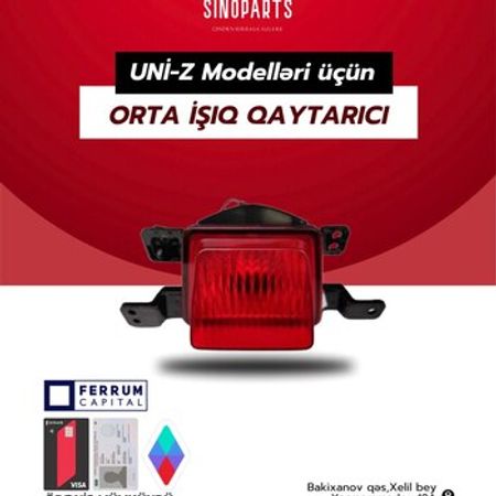 Changan Uni Z işıq qaytarıcısı – Bakı – ucuztap.az