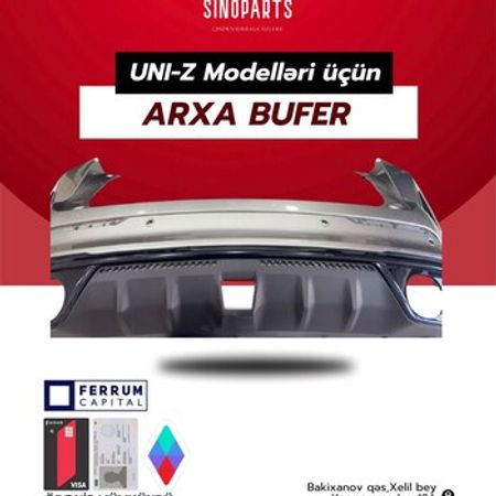 Changan Uniz arxa bamperi – Bakı – ucuztap.az
