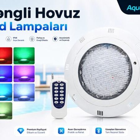 Hovuz üçün rənqli led lampalar – Bakı – ucuztap.az