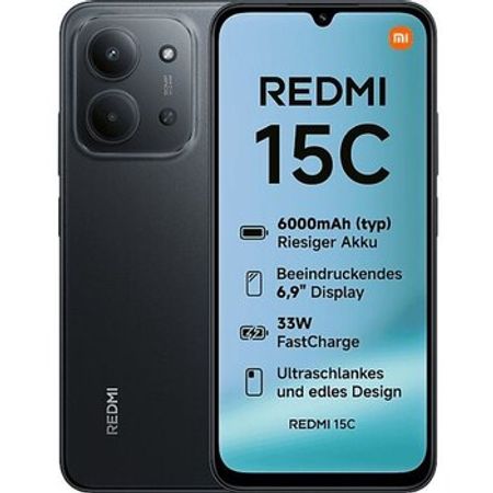 Xiaomi Redmi 15C Midnight Black 128GB/4GB – Bakı – ucuztap.az