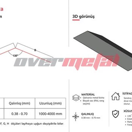 Metal list aksesuarlar – Bakı – ucuztap.az