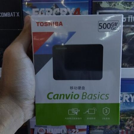 Toshiba Canvio Basics Xarici sərt disk HDD 500 GB – Bakı – ucuztap.az