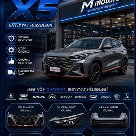 Changan X5 ehtiyat hissələri – Bakı – ucuztap.az