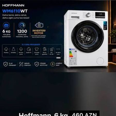 HOFFMANN 6 KQ WM6110WT paltaryuyan – Bakı – ucuztap.az