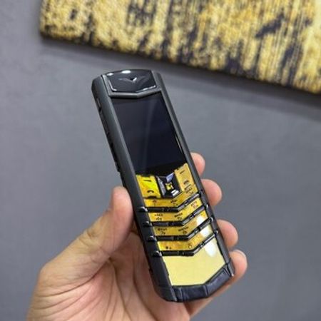 Vertu Signature S Design Sapphire Yellow Gold Black Alligator 4GB – Telefonlar – ucuztap.az